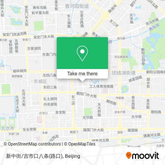新中街/吉市口八条(路口) map