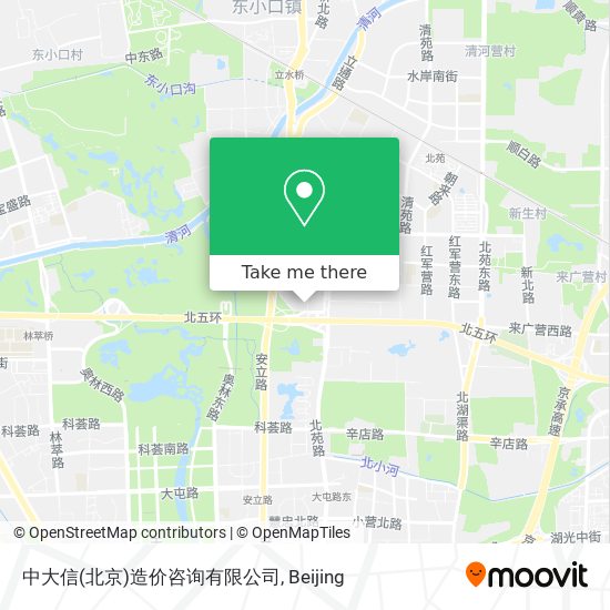 中大信(北京)造价咨询有限公司 map