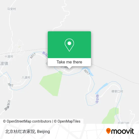 北京桔红农家院 map