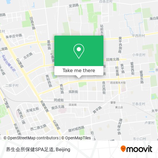 养生会所保健SPA足道 map