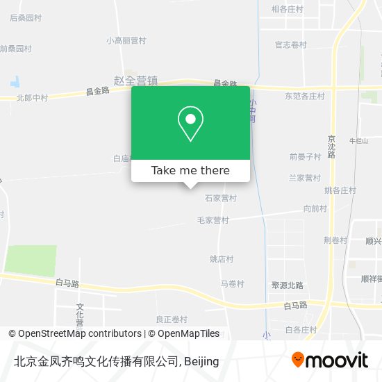 北京金凤齐鸣文化传播有限公司 map