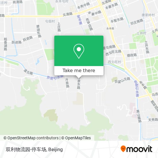 双利物流园-停车场 map