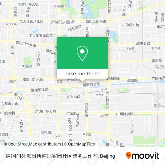 建国门外派出所南郎家园社区警务工作室 map