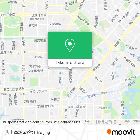 燕丰商场杂粮组 map