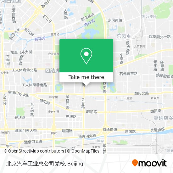 北京汽车工业总公司党校 map