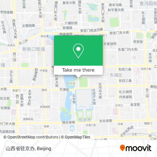 山西省驻京办 map
