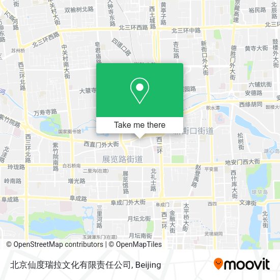 北京仙度瑞拉文化有限责任公司 map