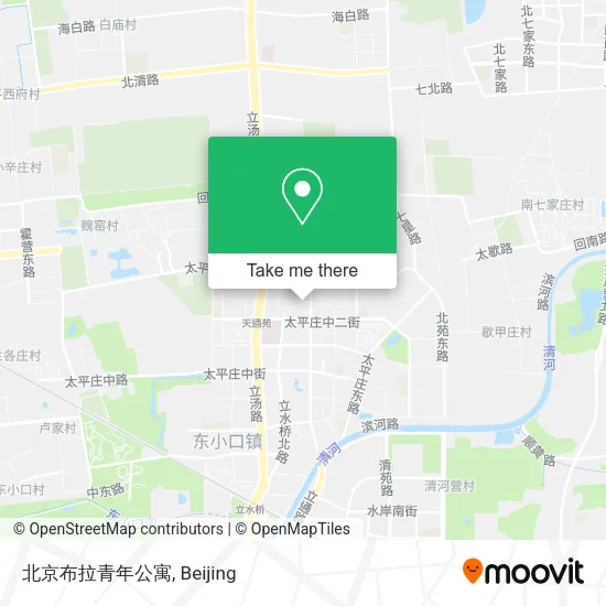 北京布拉青年公寓 map