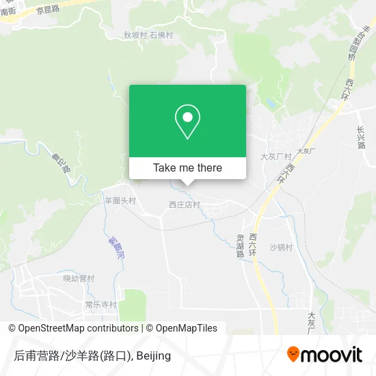 后甫营路/沙羊路(路口) map