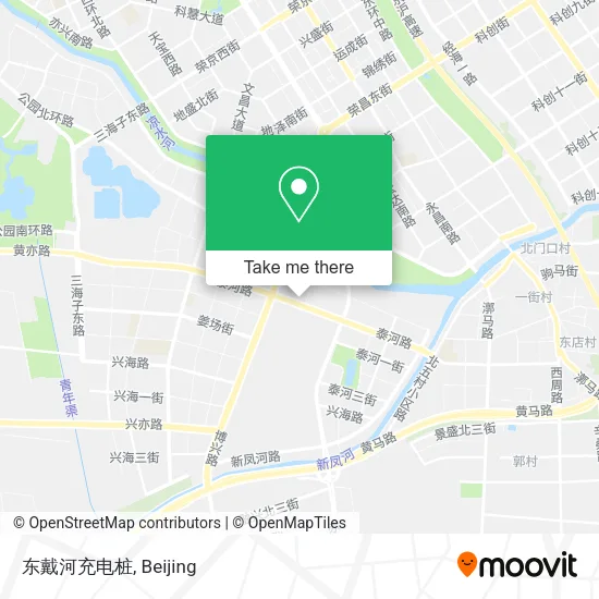 东戴河充电桩 map