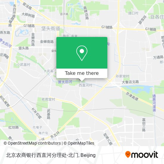 北京农商银行西直河分理处-北门 map