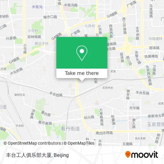 丰台工人俱乐部大厦 map