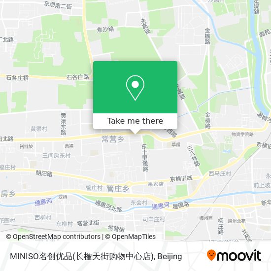 MINISO名创优品(长楹天街购物中心店) map