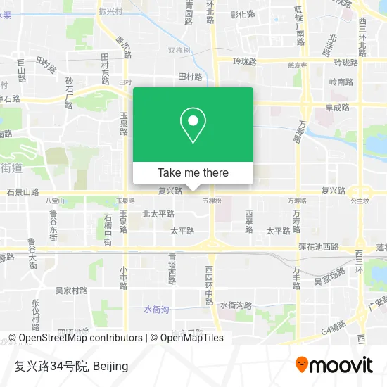 复兴路34号院 map