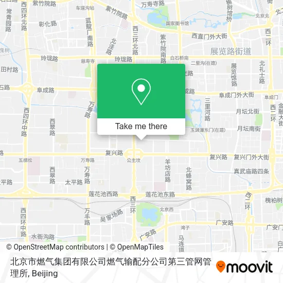 北京市燃气集团有限公司燃气输配分公司第三管网管理所 map