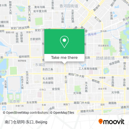 南门仓胡同-东口 map