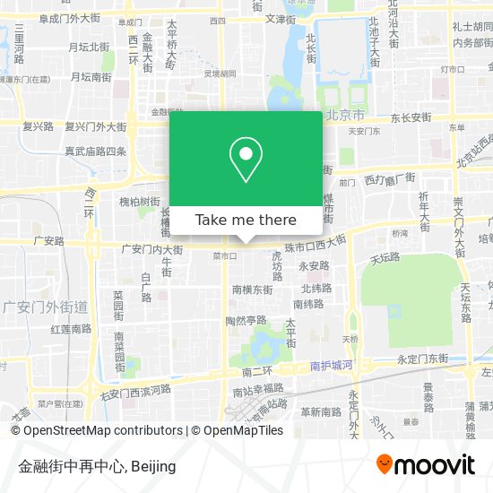 金融街中再中心 map