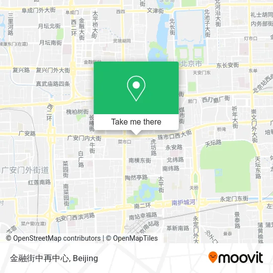 金融街中再中心 map