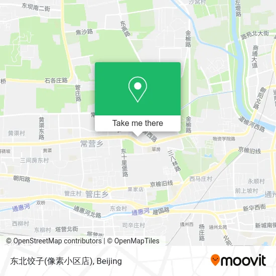 东北饺子(像素小区店) map