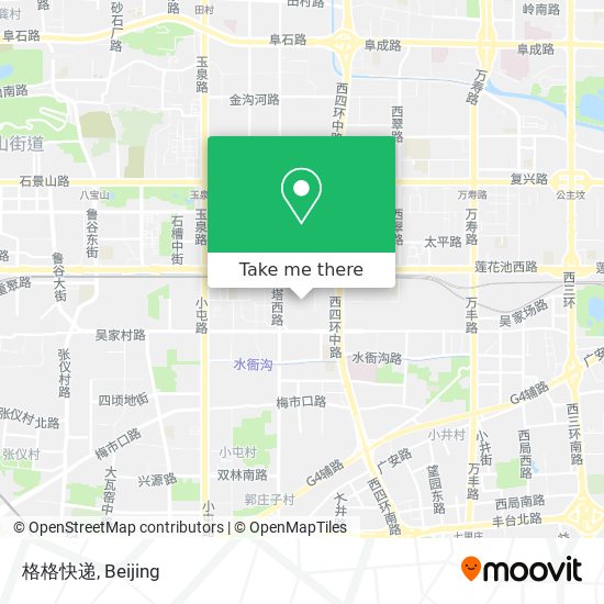 格格快递 map