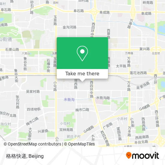 格格快递 map