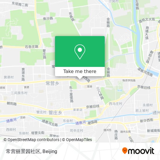 常营丽景园社区 map