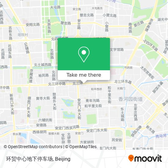 环贸中心地下停车场 map