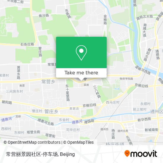 常营丽景园社区-停车场 map
