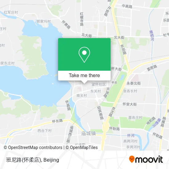 班尼路(怀柔店) map