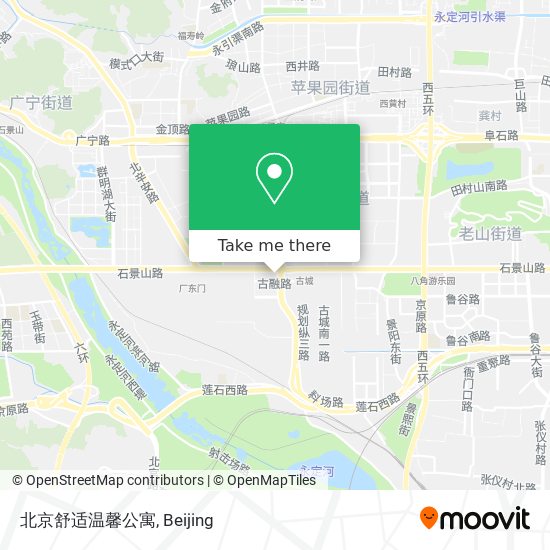 北京舒适温馨公寓 map