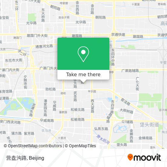 营盘沟路 map