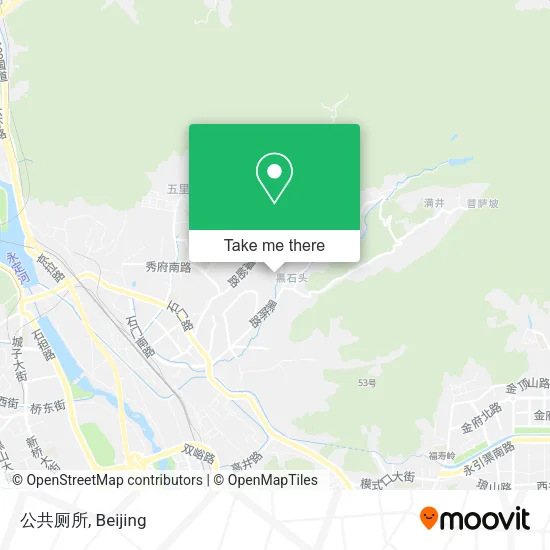 公共厕所 map