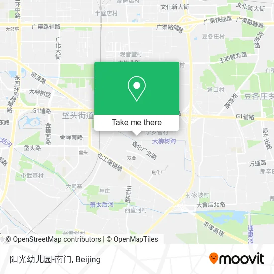 阳光幼儿园-南门 map