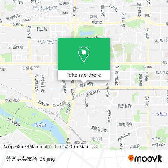 芳园美菜市场 map