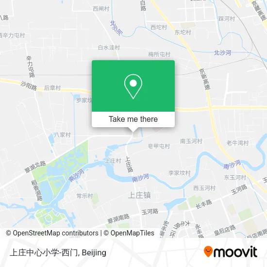 上庄中心小学-西门 map