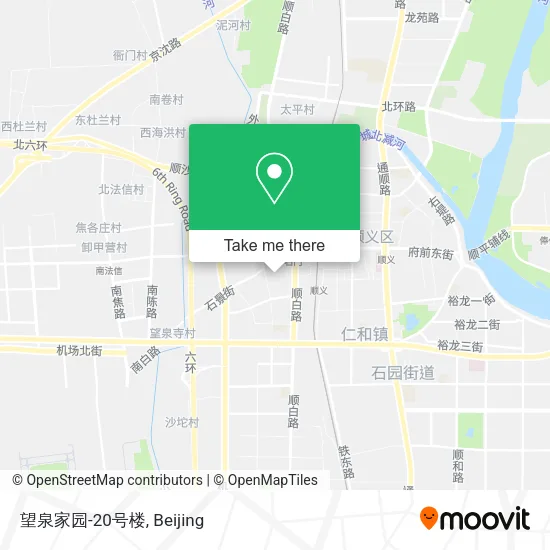 望泉家园-20号楼 map