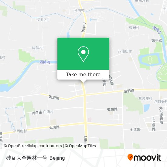 砖瓦大全园林一号 map