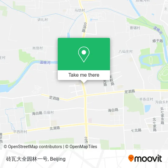 砖瓦大全园林一号 map