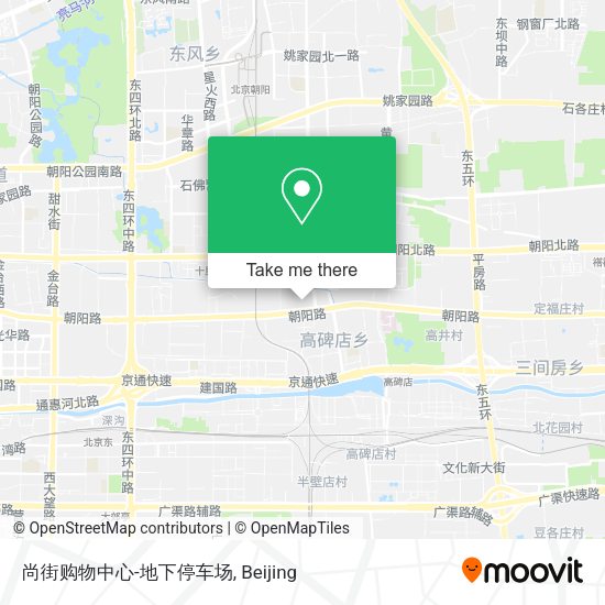 尚街购物中心-地下停车场 map