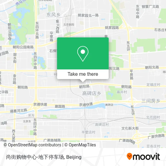 尚街购物中心-地下停车场 map