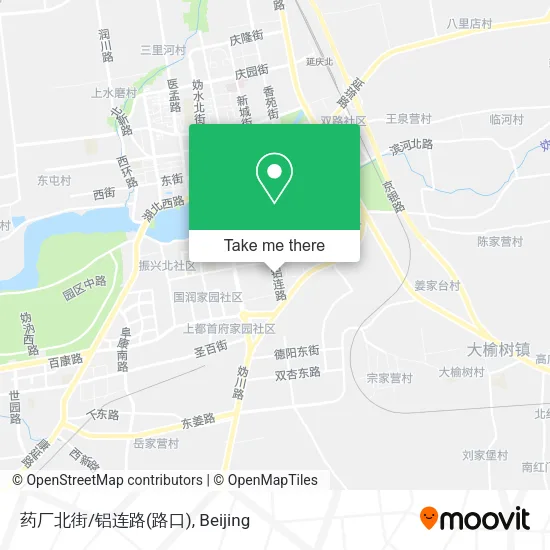 药厂北街/铝连路(路口) map
