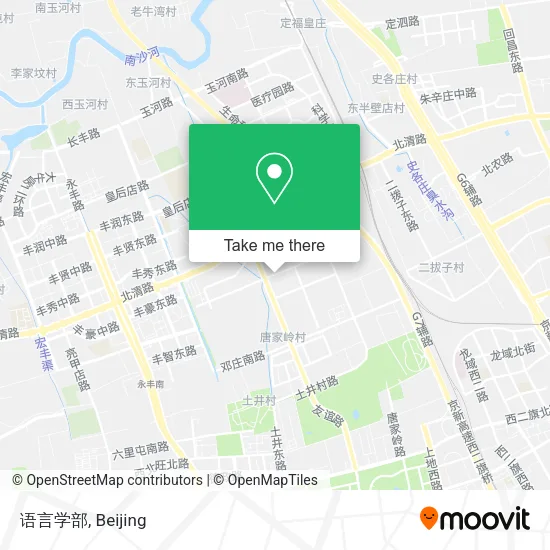 语言学部 map