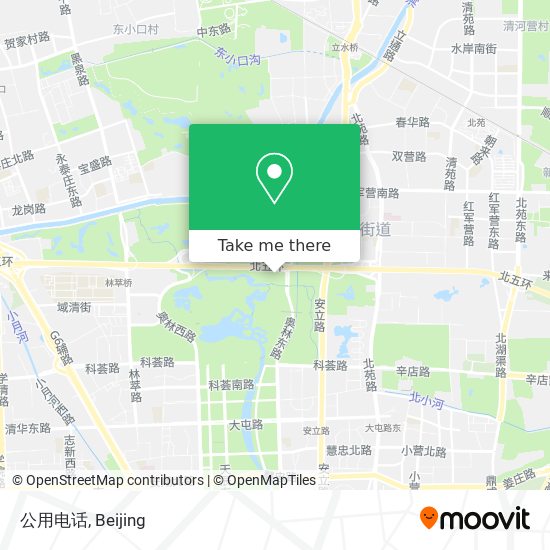 公用电话 map