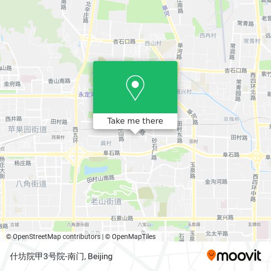 什坊院甲3号院-南门 map