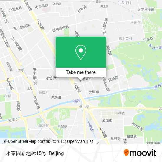 永泰园新地标15号 map
