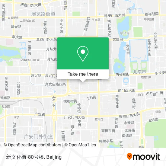 新文化街-80号楼 map
