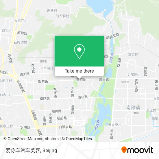 爱你车汽车美容 map