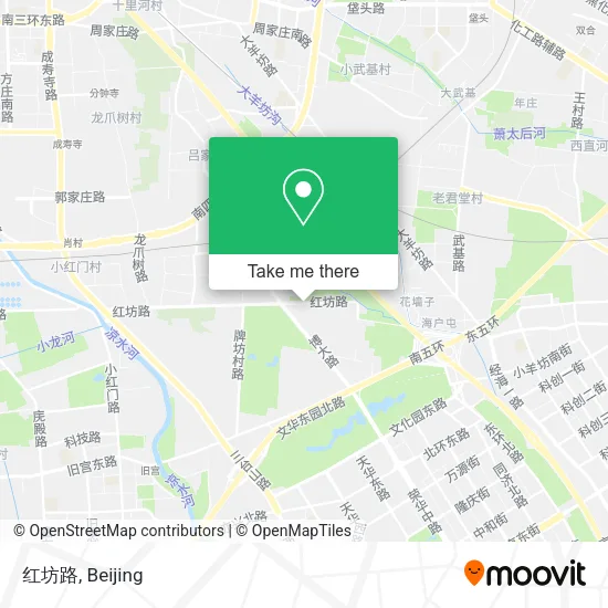 红坊路 map
