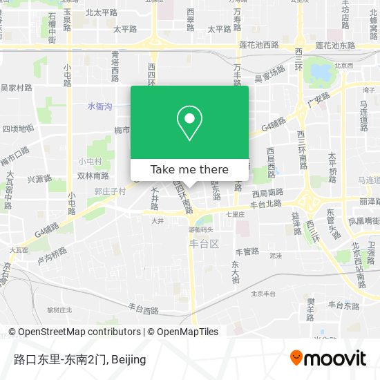 路口东里-东南2门 map