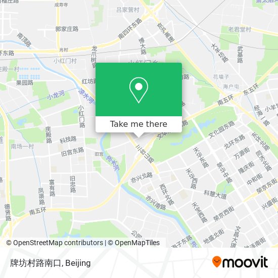 牌坊村路南口 map